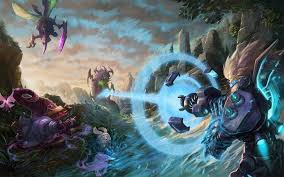 League Of Legends Champion Clash B2 Hd Wallpaper Gaming Lol Computer