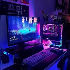 What Would Play Here By Thorashd From Reddit Via Aussietechhead Want To Be Featured Su Video Game Room Design Video Game Rooms Gaming Room Setup