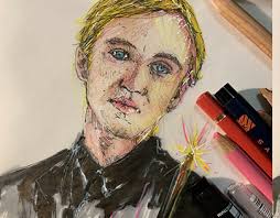 Draco malfoy is a wizard in the harry potter series. Draco Malfoy Projects Photos Videos Logos Illustrations And Branding On Behance