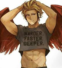 I've finally done something else other than jojo after getting my tiktok fyp absolutely bombarded with hawks so enjoy lmao. Hot Anime Guys Hawks Mha Wattpad