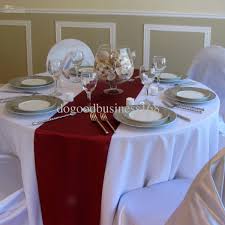 Burgundy Satin Table Runners For Wedding Banquets Quilting Table Runners Red And White Table Runner From Dogoodbusiness168 49 55 Dhgate Com Table Runners Wedding Blue Table Runner Blue Wedding Decorations