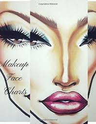 Makeup Face Charts A Professional Makeup Artist Blank