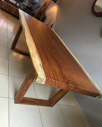 Solid Wood Table Tops Handmade From Original Hardwoods For Sale On The Internet At Indogemstone Co Solid Wood Table Tops Live Edge Dining Table Wood Slab Table