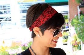 Wearing it down is typically the default setting. 3 Cute Bandana Hairstyles For Short Hair Bandana Hairstyles Short Short Hair Styles Short Hair Styles Easy