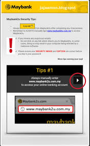 You are in a secured site. Jaja Aman Belog Coolbelog Cara Daftar Maybank2u First Time Login How To Register Maybank2u