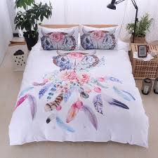Romantic Wind Chimes Bedding Sets Golden Moon Duvet Cover Sets Boho And Indian Style Bedding Size Twin Full Queen King California King Wish Chic Bedding Sets Bedding Sets Bed Quilt Cover