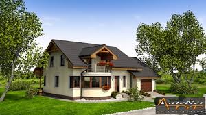 Compartimentarea acestei case cu mansarda este facuta inteligent, cu camere destul de mari si bine iluminate natural. Casa De Vis Medie Cu Mansarda Si Garaj