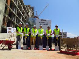 City comp technology (samsung) rank 727 of 5282. Pacificity Celebrates Rooftopping Ceremony For Pacific Enterprise