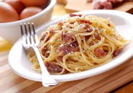 Recette Spaghetti A La Carbonara Supertoinette Recette Carbonara Italienne Carbonara Vrai Carbonara
