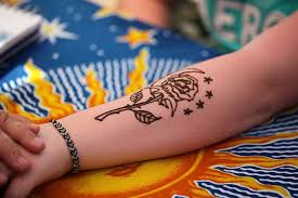Forearm Rose Henna Tattoo Henna Tattoo Designs Henna Tattoo Simple Henna Tattoo