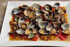 Insalata Di Vongole E Peperoni Ricette Cucinare Il Pesce Cibo Etnico