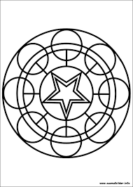 Mandalas Malvorlagen