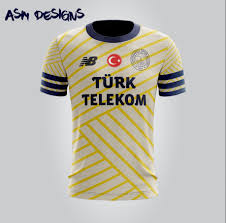 Over 200,000 licensed sports gifts! Fenerbahce S K 2018 New Balance Away Kit