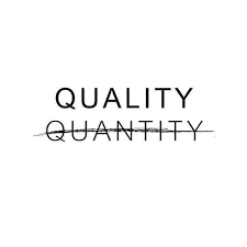 It's cheap, it's effective and it's a great way to grow your business. Quality Vs Quantity Business Quotes Quality Is More Important Than Quantity One Home Run Is Much Dogtrainingobedienceschool Com