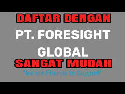 Daftar online yayasan global cikarang. Pt Foresight Global Belajar