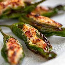 Shishito Peppers Recipe - Cream Cheese Stuffed | Kevin Is Cooking