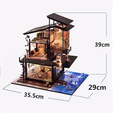 Check spelling or type a new query. T Yu Dollhouse Diy Valencia Coastal Villa Doll House Miniature Furniture Kit Collection Gift Alexnld Com