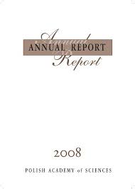 But is that knowledge based on a feeling—or is there something else at work? Annual Report Polish Academy Of Sciences Polska Akademia Nauk