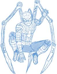 Iron spider colouring pages infinity war, hd png download is free transparent png image. Artstation Iron Spider Infinity War Devon Kennedy