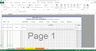Savesave format absensi siswa_okt for later. Gratis Aplikasi Absensi Siswa Sd Smp Sma Smk Xls Excel Berkas Sekolah