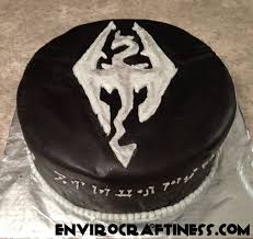 These Cakes Are Probably The Good In The World Super Epic Skyrim Cake My Birthday Cake Birthday Cake Jelly Bean Cupcakes