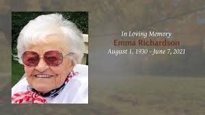 Emma Richardson Obituary