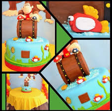 Birthday Cake Kids Video Game Donkey Kong Lauscookies On Instagram Donkey Kong Party Video Games For Kids Birthday