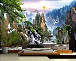 See more of pemandangan alam on facebook. Wallpaper Dinding Motif Pemandangan Alam Natural Landscape Nature Mural Wallpaper Waterfall 271687 Wallpaperuse