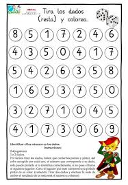 Refuerzo de matemáticas para tercer grado. Juego Matematico Reconocemos Los Numeros En Los Dados Sumamos Y Restamos Juegos De Matematicas Matematicas Juegos De Resta