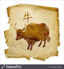 Emblems And Symbols Ox Zodiac Icon Isolated On White Background Bull Images Moose Art Chinese Zodiac Signs