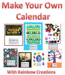 Make Your Own Calendar Ideal Craft Activity For Children To Make And Give Kids Calendar Calendar Ideas For Kids To Make Art Activities For Toddlers