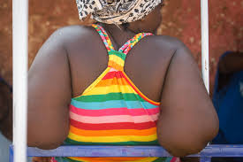 * menina de angola *. Angola Reiches Land Armes Land Karlheinz Fessl
