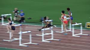 Shuttle hurdle relay history, records, rules, stories, pictures, and videos: Iaaf World Relays Yokohama2019 Mixed Shuttle Hurdles Relay Heat2 Usa55 09 Youtube