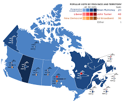 The 2019 canadian federal election (formally the 43rd canadian general election) was held on october 21, 2019, to elect members of the house of commons to the 43rd canadian parliament. 1984 Canadian Federal Election Wikipedia