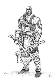 Improveyourdrawings Com Kratos God Of War God Of War War Art