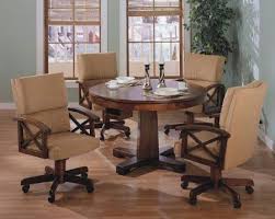 Amazon Com Three In One Solid Oak Wood Pool Poker Game Dining Table Chairs Set Furniture D Game Table And Chairs Dining Table Chairs Poker Table And Chairs