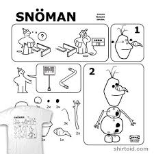 Build A Snowman Ikea T Shirt Ikea Build A Snowman