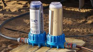 Aktivkohlefilter aus kokosnussschalen und ionenaustauscher. Wasserfilter Fur S Wohnmobil Wasser Aus See Brunnen Bach Filtern In Trinkwasser Verwandeln Amumot