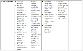 Allen Cognitive Levels My Ot Portfolio