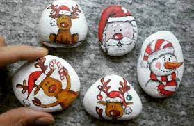 Collection de geneviève galet • dernière mise à jour il y a 8 jours. 100 Idees Creatives De Peinture Sur Galets Pour Noel Bricolage Noel Facile Peintures De Noel Caillou Noel