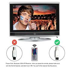 Minger Led Strip Lights Kit 4 Pre Cut One Foot Strips 3 Wire Mounting Clips 44 Key Mini Remote Control Multicolor Rgb Home Accent Led Tape Light Strip For Tv Back Light 3507f10c6ea555d0f05e25aee397ca4a Pcpartpicker
