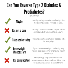 reverse type 2 diabetes and prediabetes