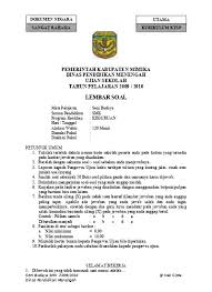 Sekolah menengah kejuruan (smk) hari/tanggal : Soal Smk Kelas Xii 3