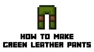 The leather tunic is an armor item from vanilla minecraft. Minecraft Survival How To Make Green Leather Tunic Youtube