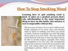 It's a good method for those who'd like to see results fast. How To S Wiki 88 How To Quit Smoking Weed Reddit