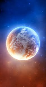 Choose from hundreds of free space wallpapers. Earth In Abstract Space Iphone 5s Wallpaper Download Wonderful Images Of Earth 744x1392 Download Hd Wallpaper Wallpapertip