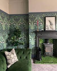 Bluebell Wallpaper Botanical Botanica Collection Cole Son Room Wallpaper Wallpaper Living Room Hearth Tiles