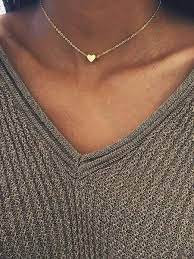 Our I Heart You Necklace Featuring A Heart Charm Can Set Anyone S Heart Aflutter This Special Jewelry Piece Will B Chain Choker Necklace Beautiful Jewelry