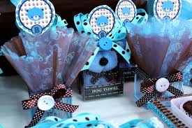 You also can get several linked plans to this article!. Brown And Blue Baby Shower Decorations