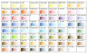 colour chart derwent studio range by davidrak deviantart